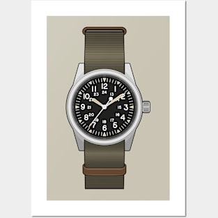 Classic Military Watch Posters and Art